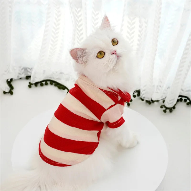 Pet Dog Cat Shirt Summer Dog Clothes