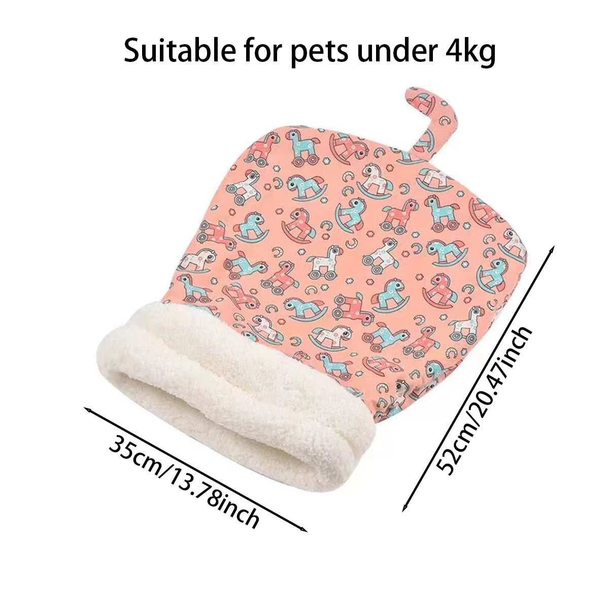 Warm Cat Sleeping Bag Fluffy Feel