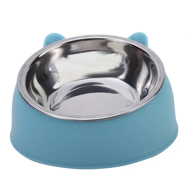 1Pc Stainless Steel Cat Bowl