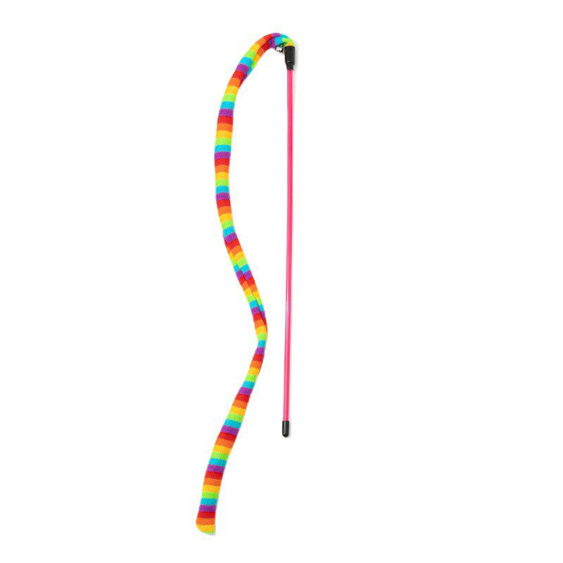 Cat Toy Caterpillar Cat Teaser Wand