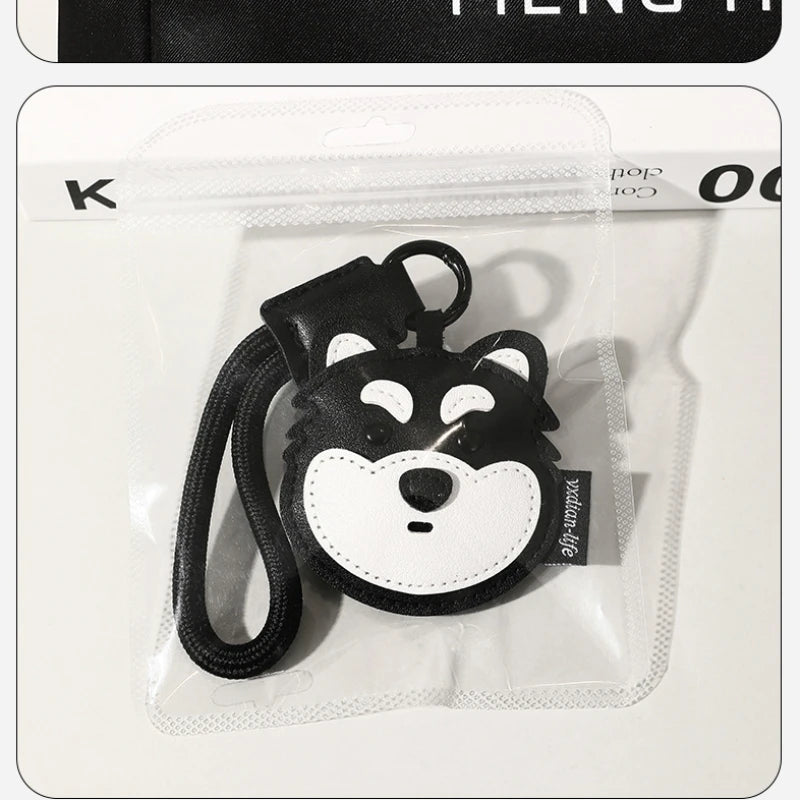 Trendy Leather Car Keychain For Pets