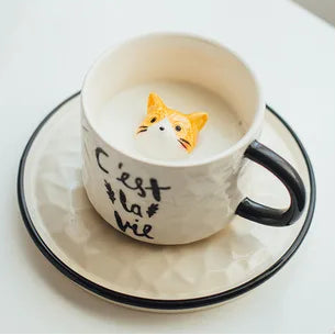 Ceramic Coffee Cups And Saucers