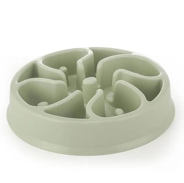 Eat Slow Dog Bowl  Feeder