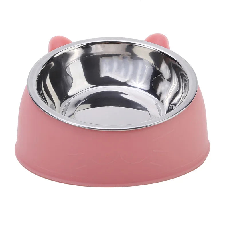 1Pc Stainless Steel Cat Bowl