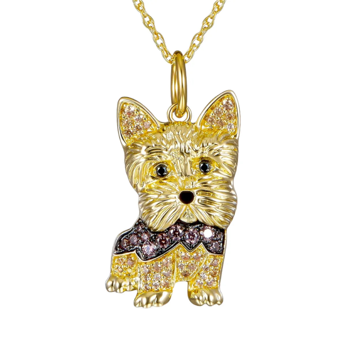 Exquisite Cute Beagle Pendant Necklace
