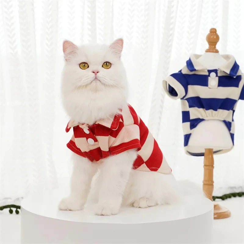 Pet Dog Cat Shirt Summer Dog Clothes