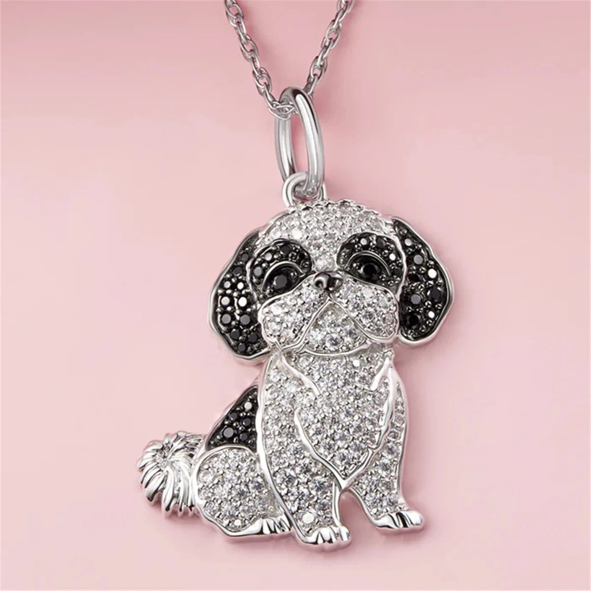 Exquisite Cute Beagle Pendant Necklace