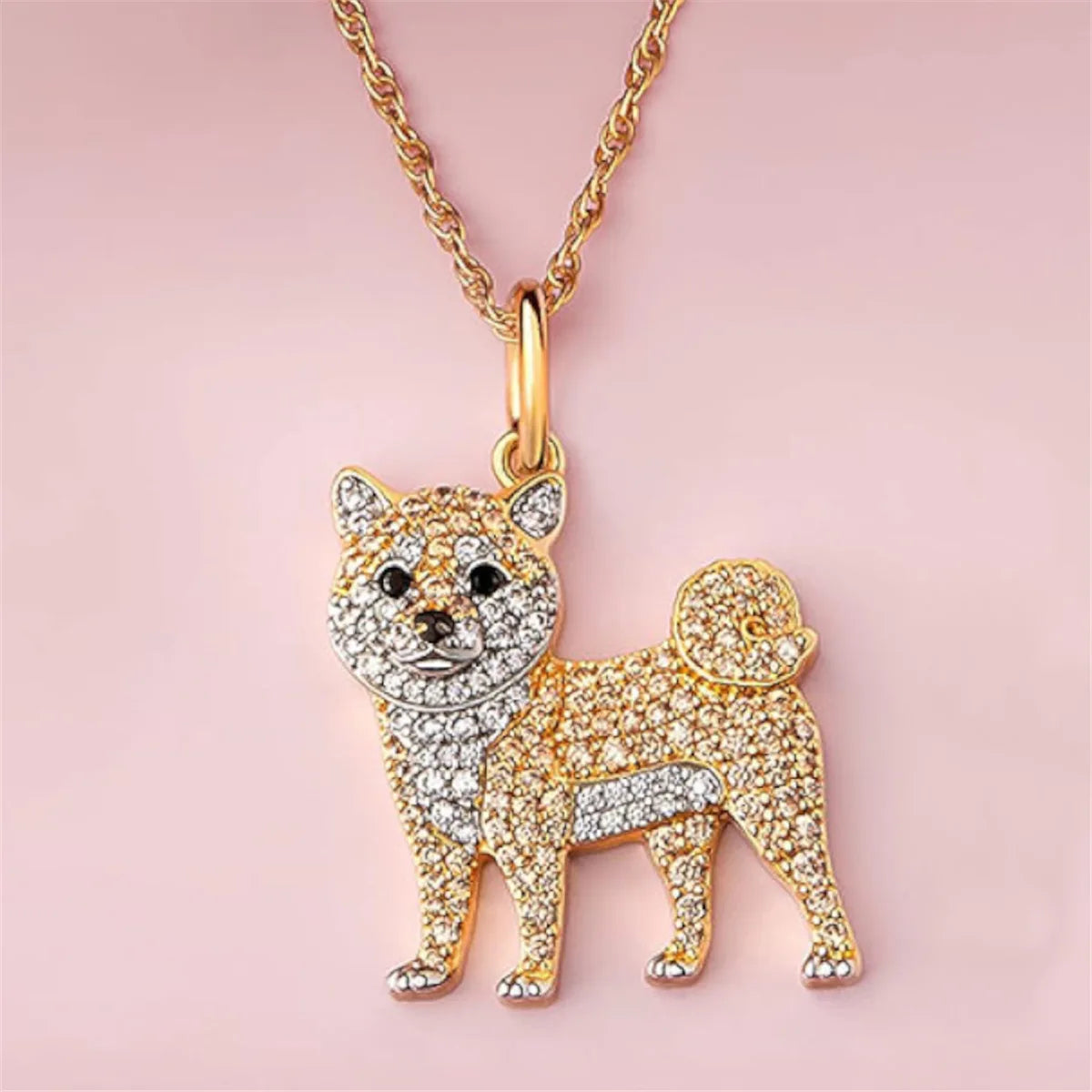 Exquisite Cute Beagle Pendant Necklace