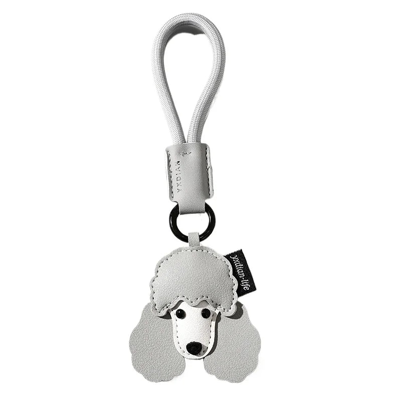 Trendy Leather Car Keychain For Pets