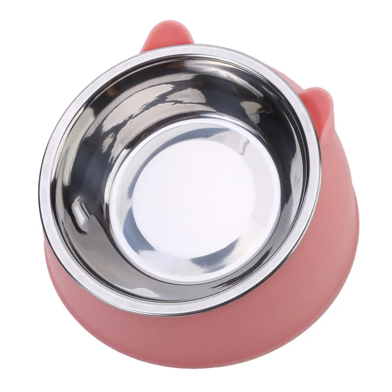 1Pc Stainless Steel Cat Bowl