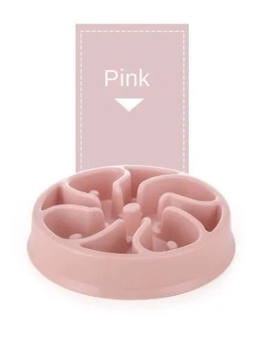 Eat Slow Dog Bowl  Feeder