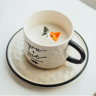 Ceramic Coffee Cups And Saucers
