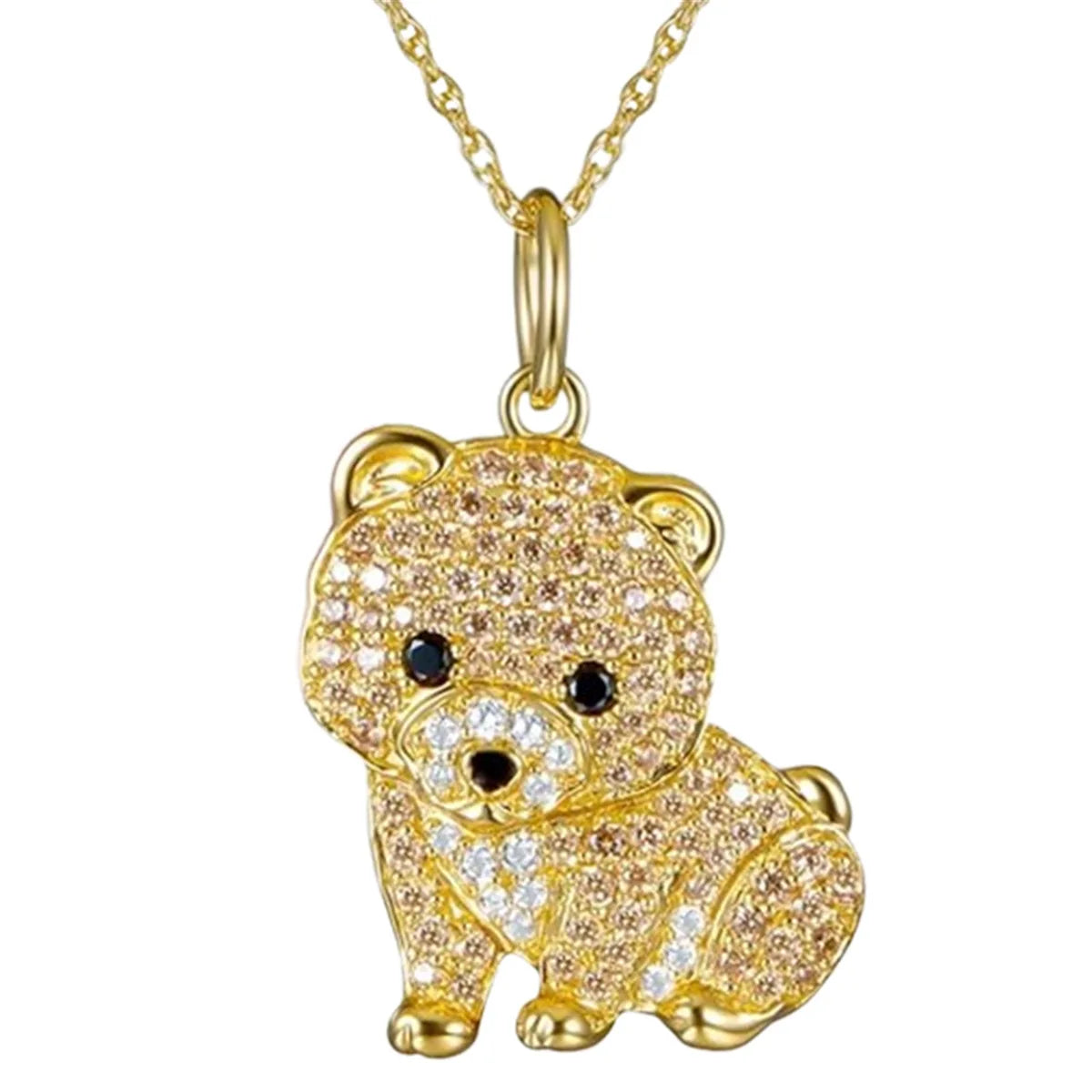 Exquisite Cute Beagle Pendant Necklace