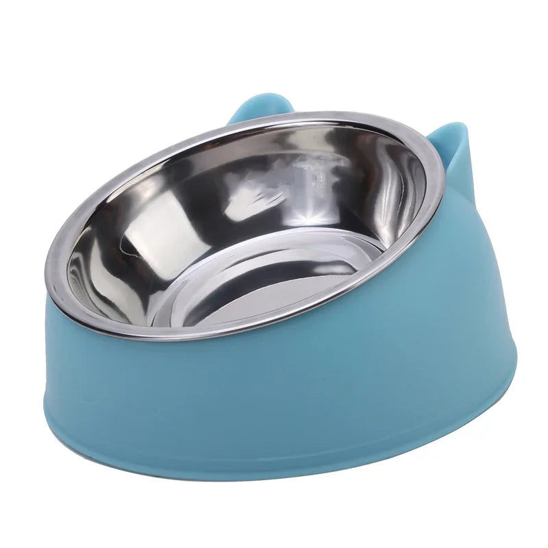1Pc Stainless Steel Cat Bowl