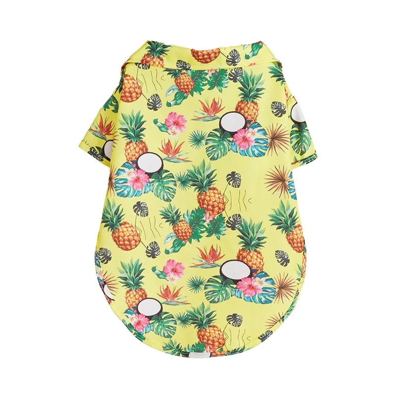 Hawaiian Beach Dog Shirt