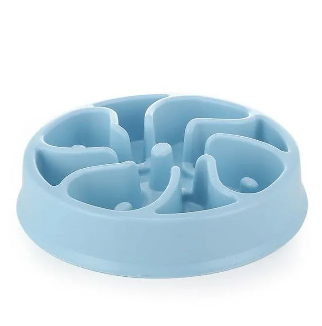 Eat Slow Dog Bowl  Feeder