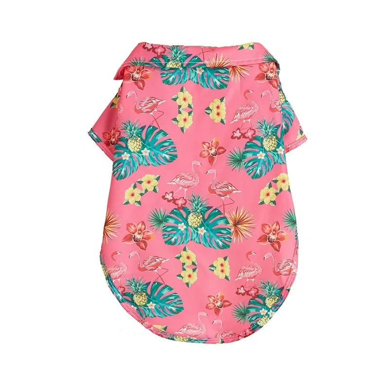 Hawaiian Beach Dog Shirt
