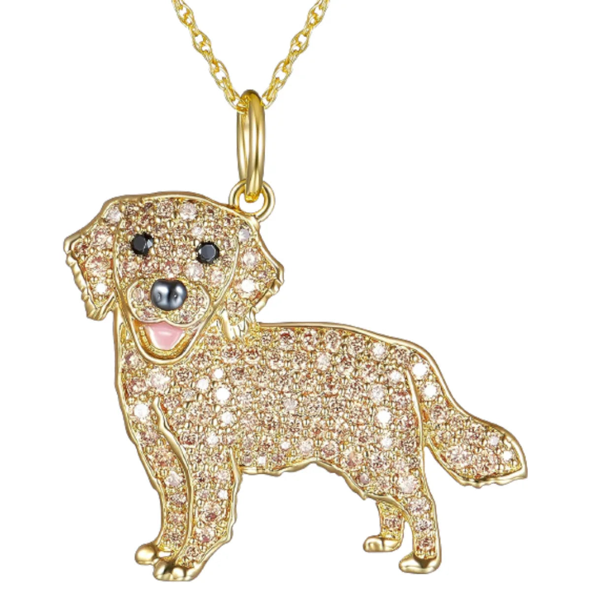 Exquisite Cute Beagle Pendant Necklace