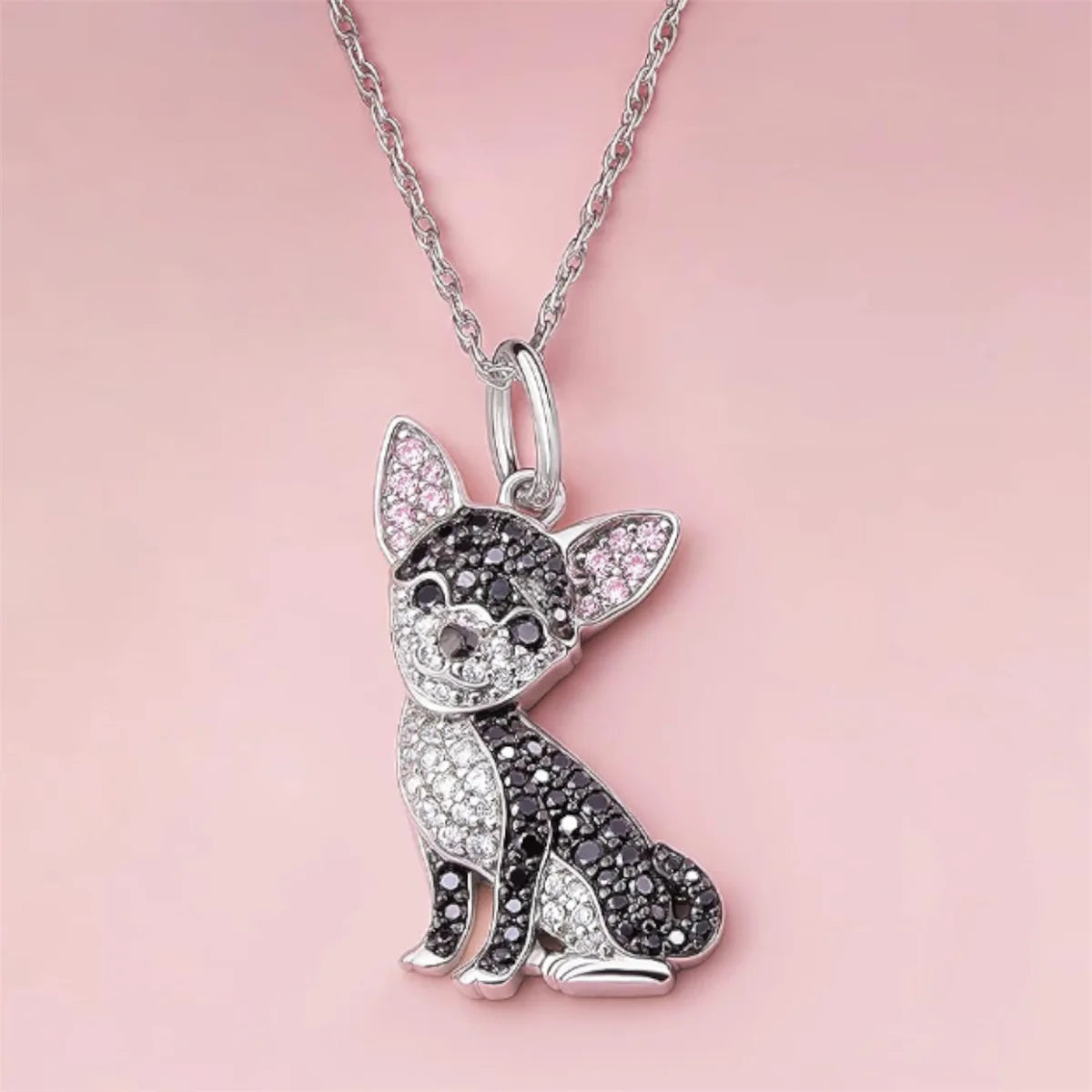 Exquisite Cute Beagle Pendant Necklace