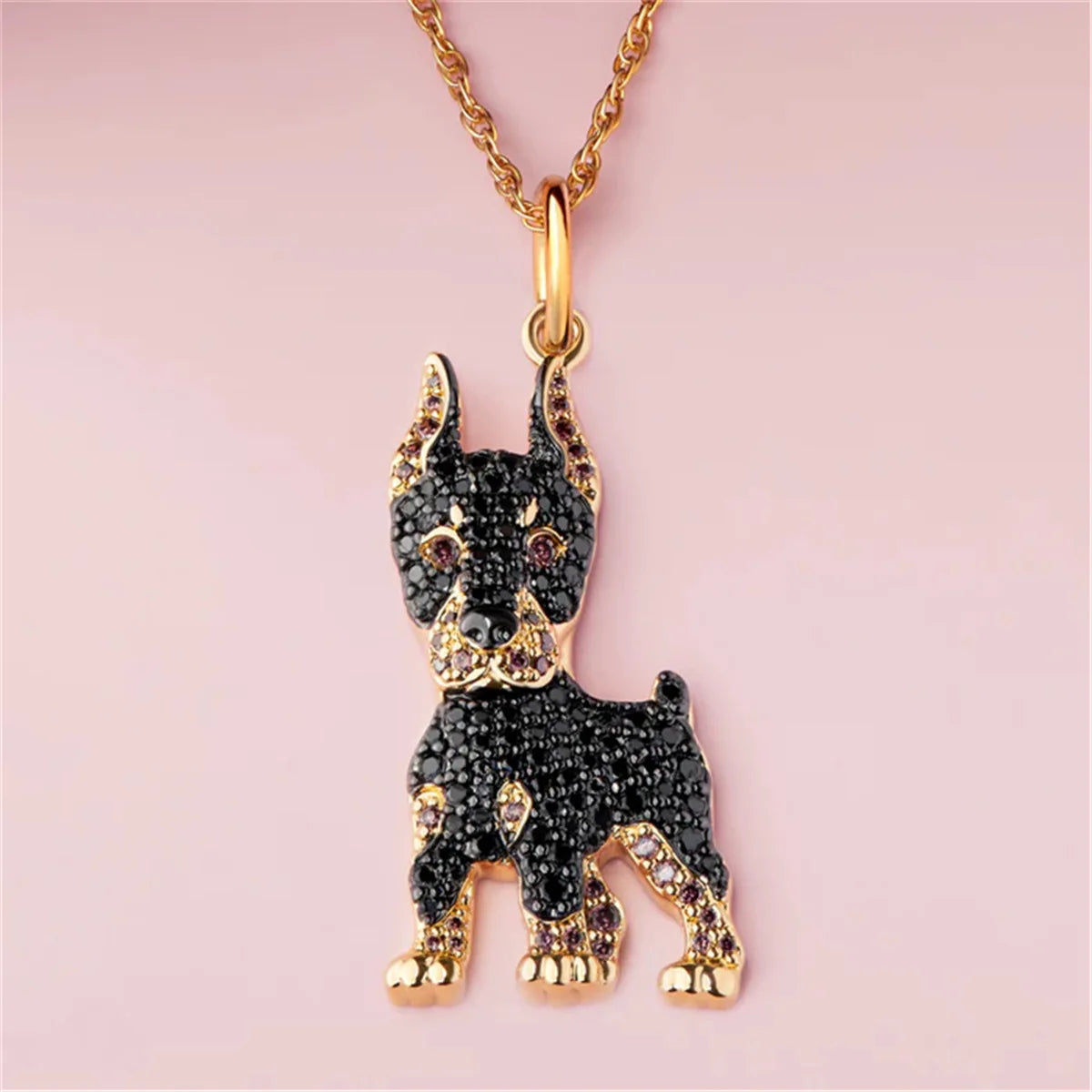 Exquisite Cute Beagle Pendant Necklace