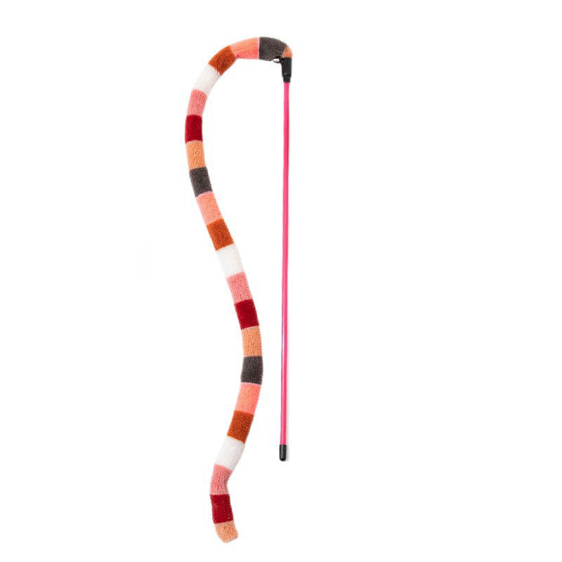 Cat Toy Caterpillar Cat Teaser Wand