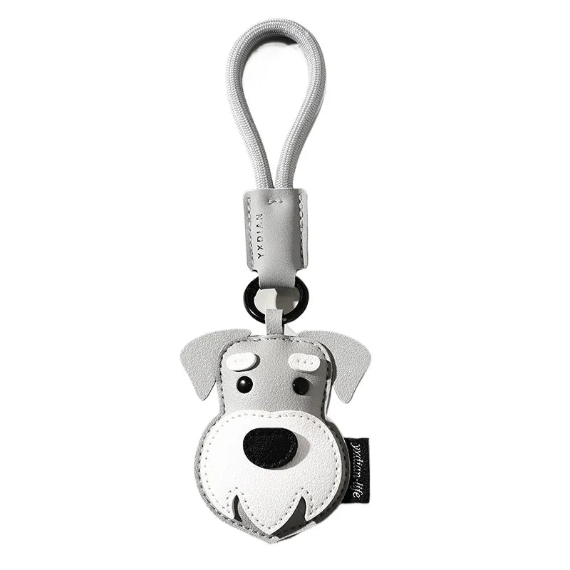 Trendy Leather Car Keychain For Pets